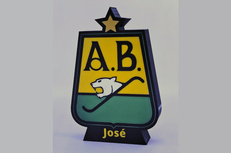 Escudo Deportivo – Lámpara personalizada recargable con tu equipo favorito