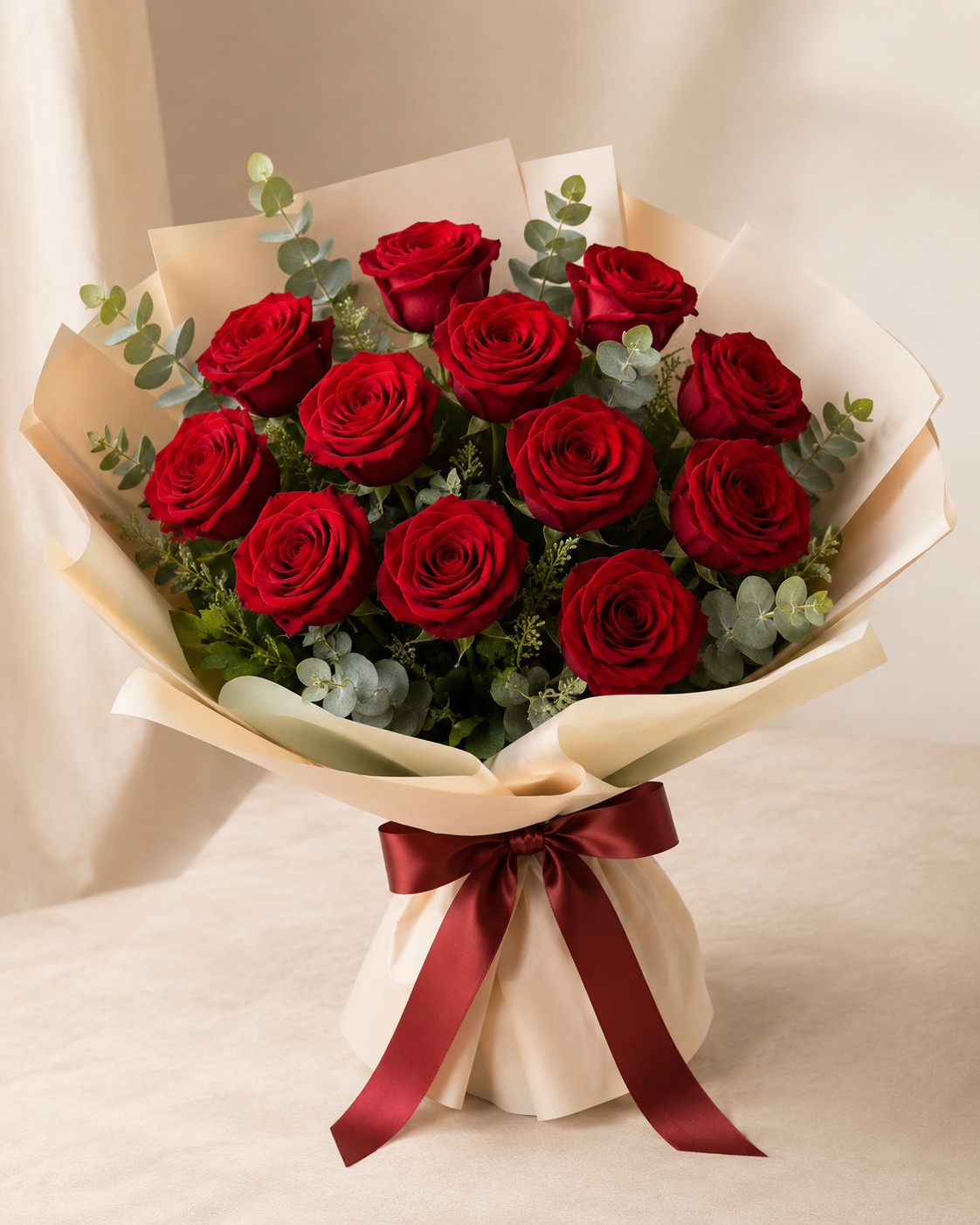 Ramo Rosas Rojas x12